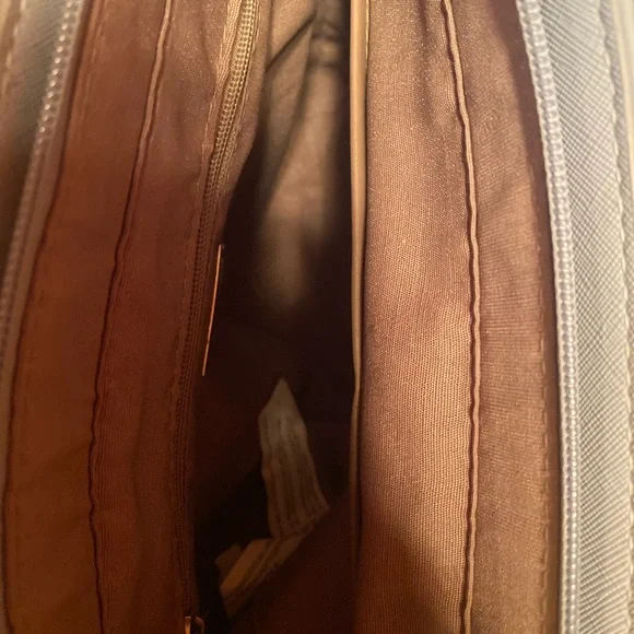 David Jones Paris Gray Purse Handbag Tote - Picture 2 of 6